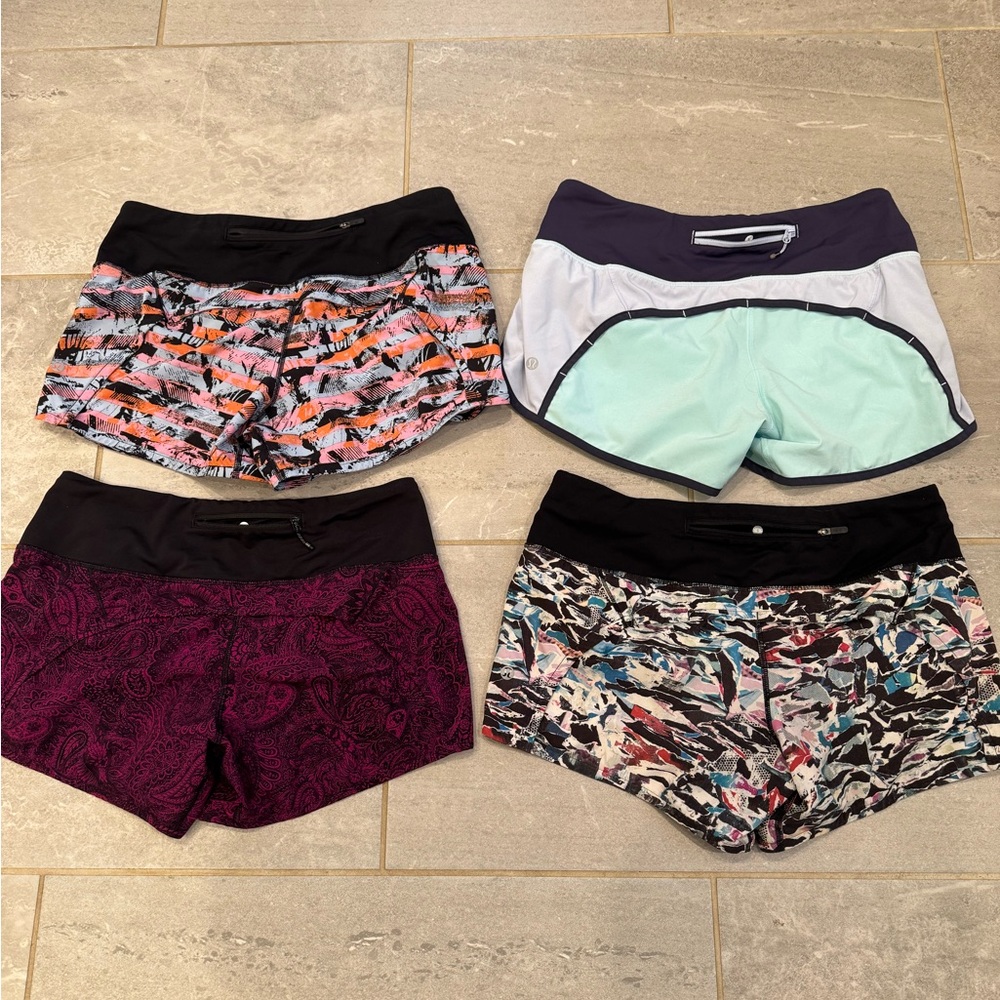 Lululemon run times shorts size 6 - Picture 2 of 10